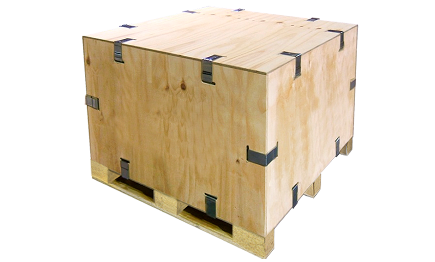 Clipbox caja de madera plegable